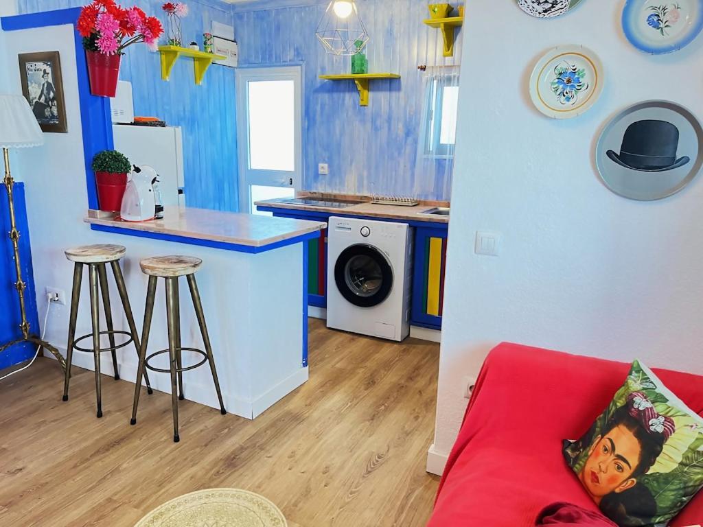 El Mundo De Frida Parking Y Terraza Apartamento Conil De La Frontera Exterior foto