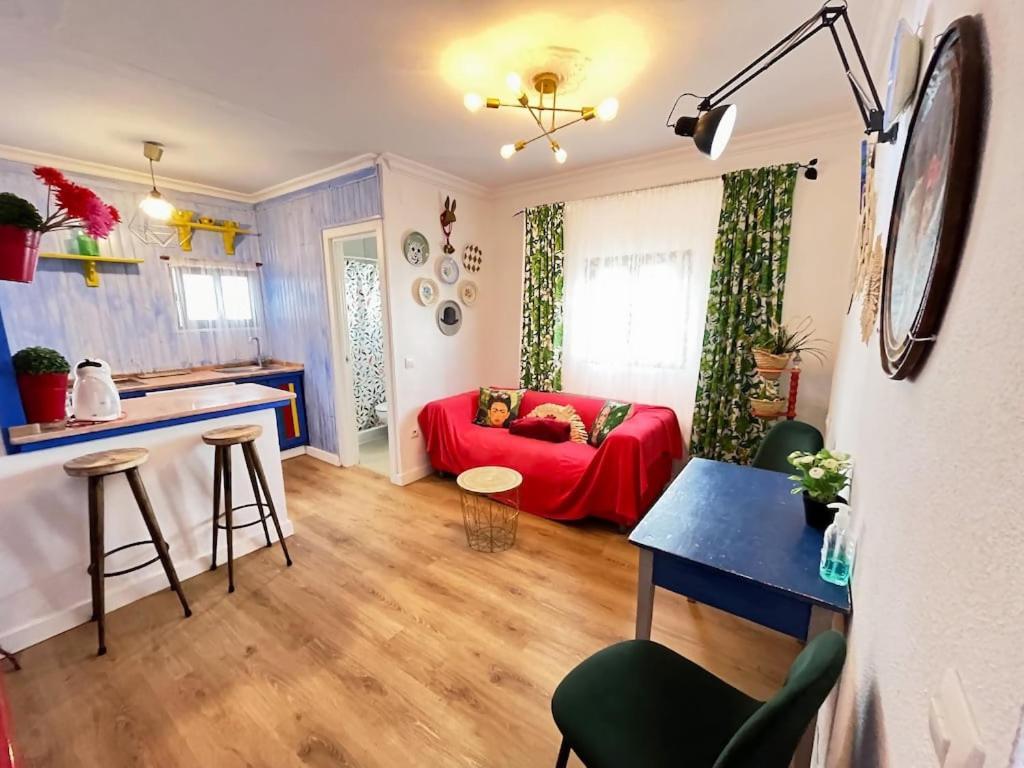 El Mundo De Frida Parking Y Terraza Apartamento Conil De La Frontera Exterior foto