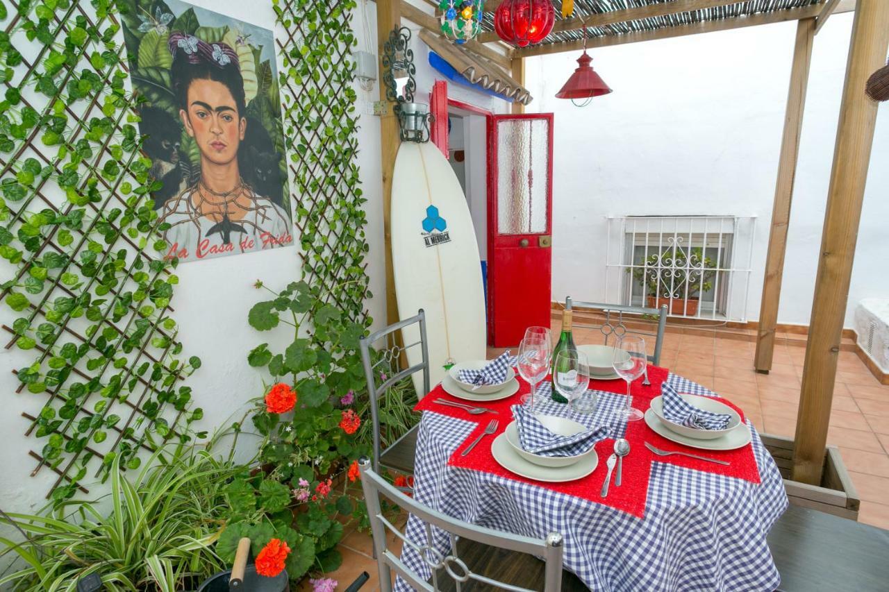 El Mundo De Frida Parking Y Terraza Apartamento Conil De La Frontera Exterior foto